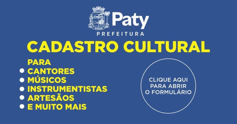 CADASTRO CULTURAL