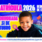 PRÉ-MATRÍCULA 2026 ABERTA