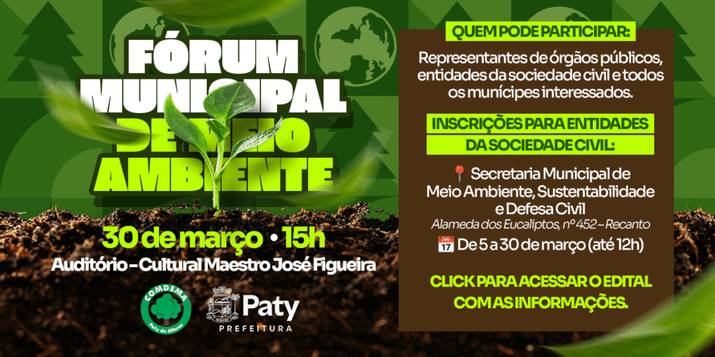 Fórum Municipal de Meio Ambiente