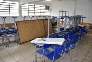 sala de aula antes