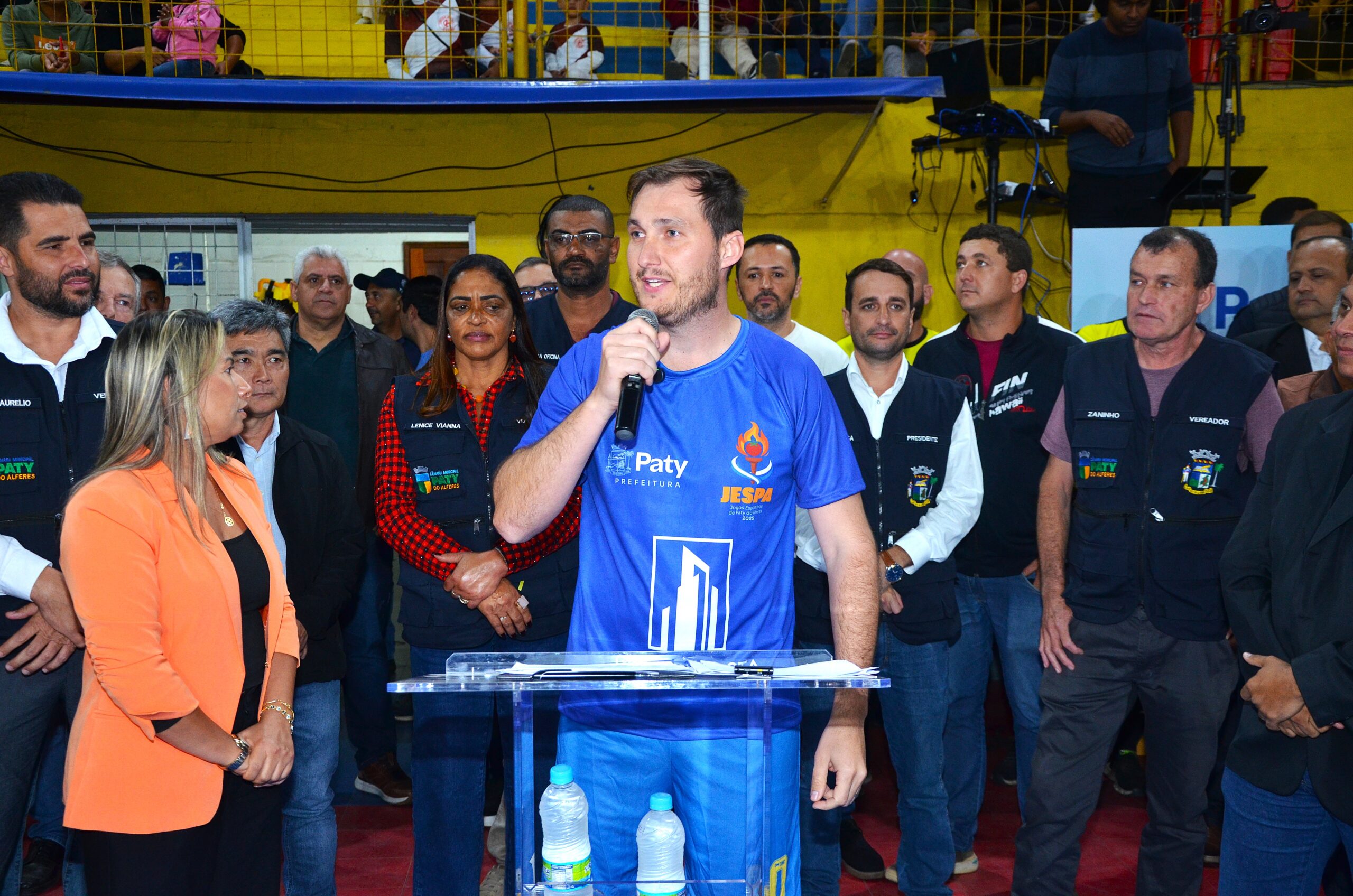 prefeito julinho juju na abertura do jespa 2025